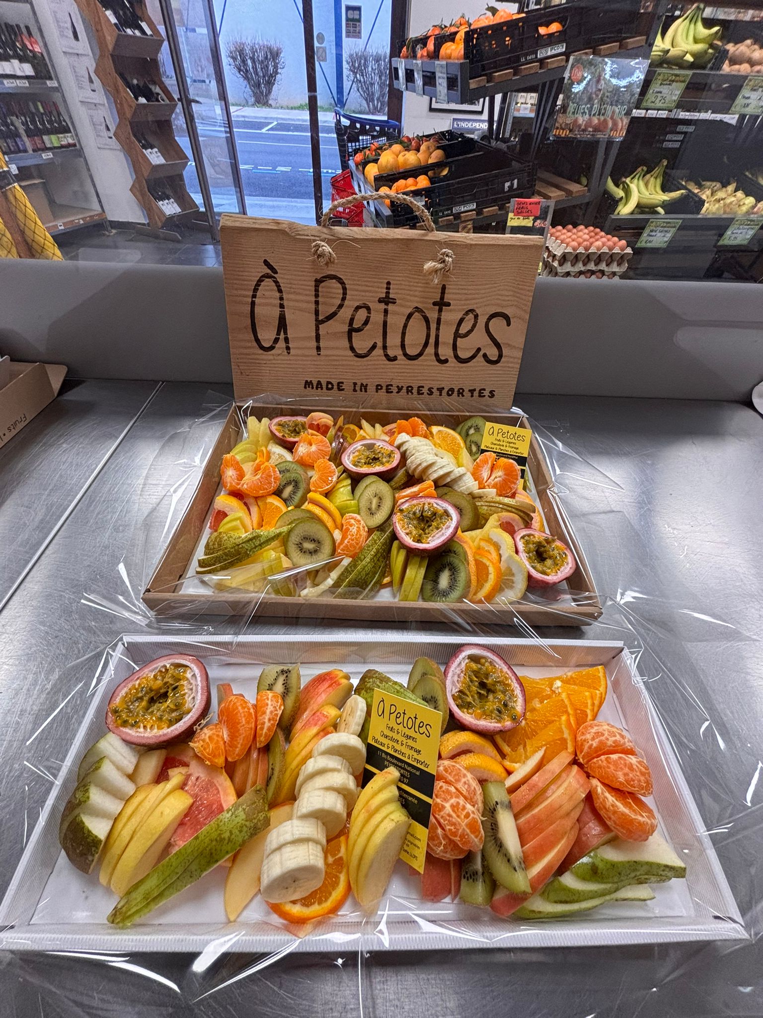 FRUITS - FORMULE CLASSIQUE -PLATEAU/PLANCHE