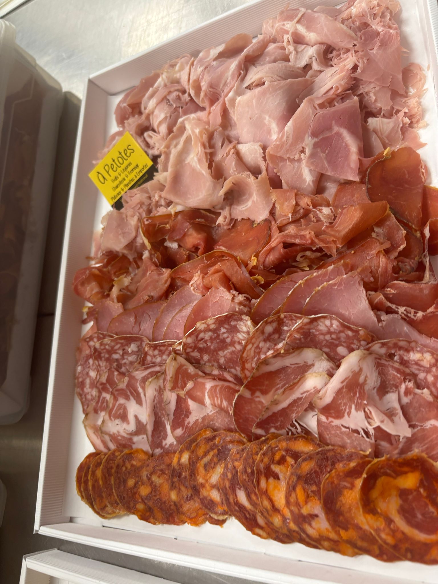 CHARCUT' FORMULE CLASSIQUE. PLATEAU/PLANCHE